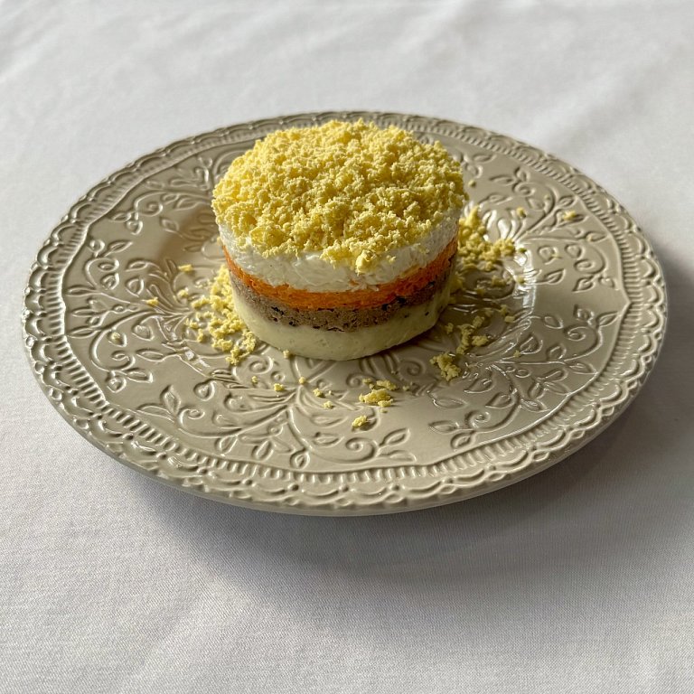  Д Мимоза со шпротами